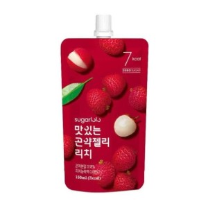 Konjac jelly lychee Yudam 150g