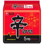 5pak Ramen Shin NS 120g