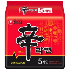 5pak Ramen Shin NS 120g