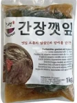 Banchan liśćie sezamu z sos sojową 1kg