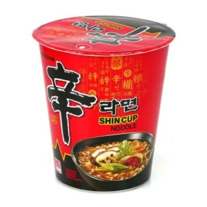 1 karton Ramen Shin w kubku 68gx12szt.